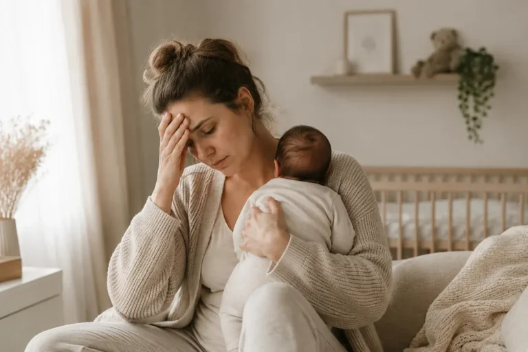 Read more about the article Baby blues – czas kiedy radość miesza się ze łzami